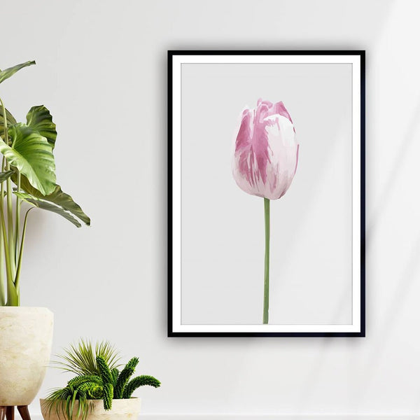 Lover's Tulip Abstract Painting