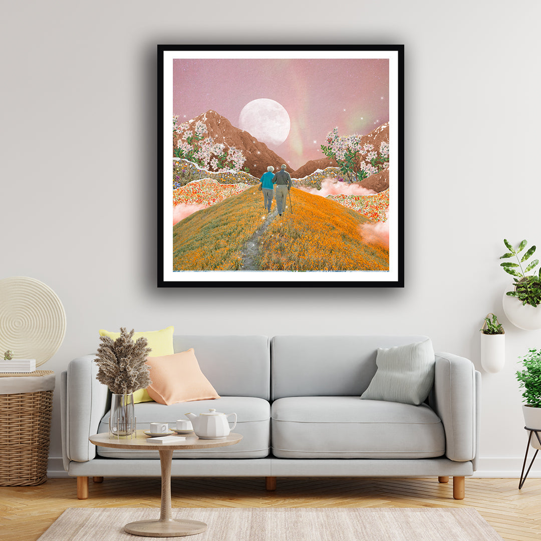 The Path to Forever illustration Art painting