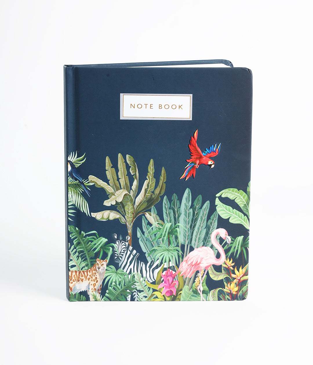 Tropical Getaway Hardbound Notebook Journal Diary with Elements Hybrid UV & Gold Foil Accents