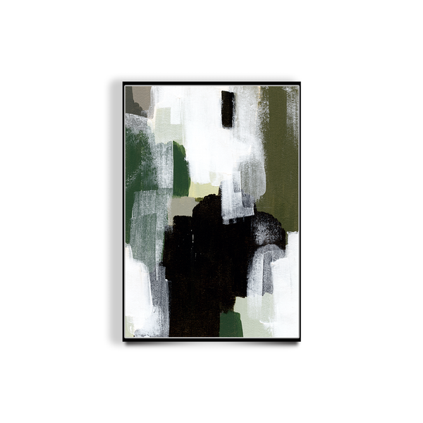 Premium Green Abstract Wall Art Painting For Home Wall Decor