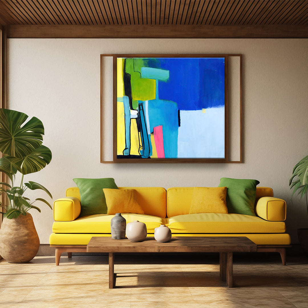 Premium Vibrant Abstract Wall Art Painting For Home Wall Decor