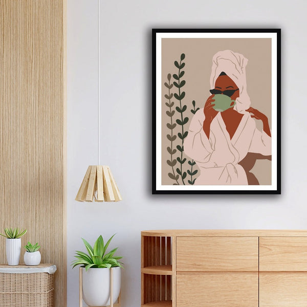 "Queen's Hour Boho Art Painting For Home Wall Art Decor"