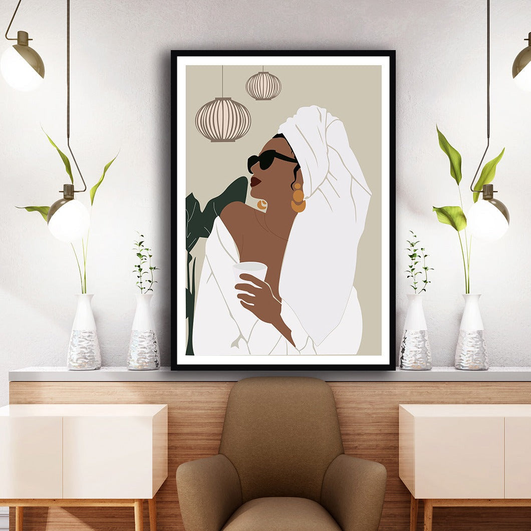"Achiever Boho Art Painting For Home Wall Art Decor"