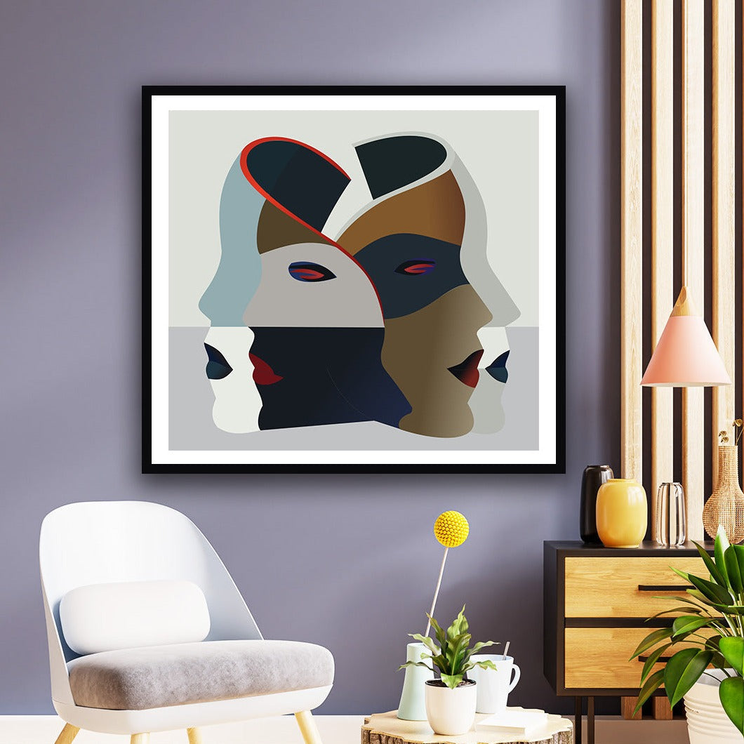 "The Story Within bstract Art Painting For Home Wall Art Decor"