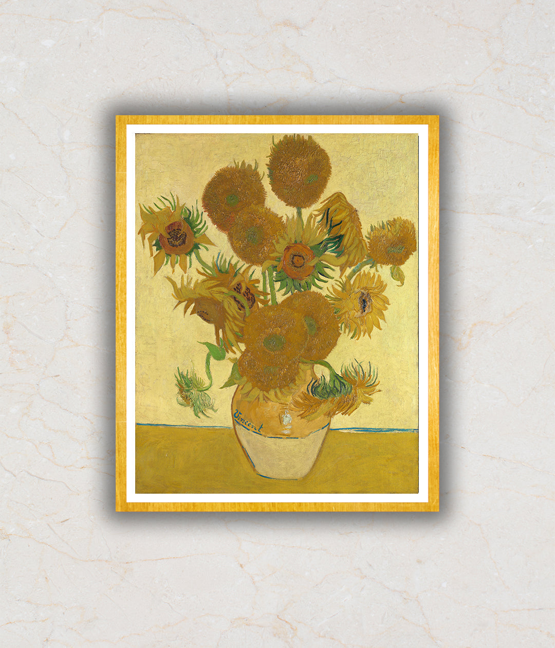 "Sunflowers Artwork Painting For Home Wall Art D‰ۢÌÛ__cor By Vincent Van Gogh"