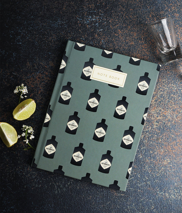 "Alcohol You Later Hardbound Notebook Journal Diary with Foil Graining & Hybrid UV Accents"
