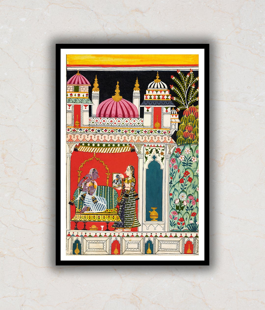 "Vilaval Ragini Artwork Painting For Home Wall Art D�_cor"