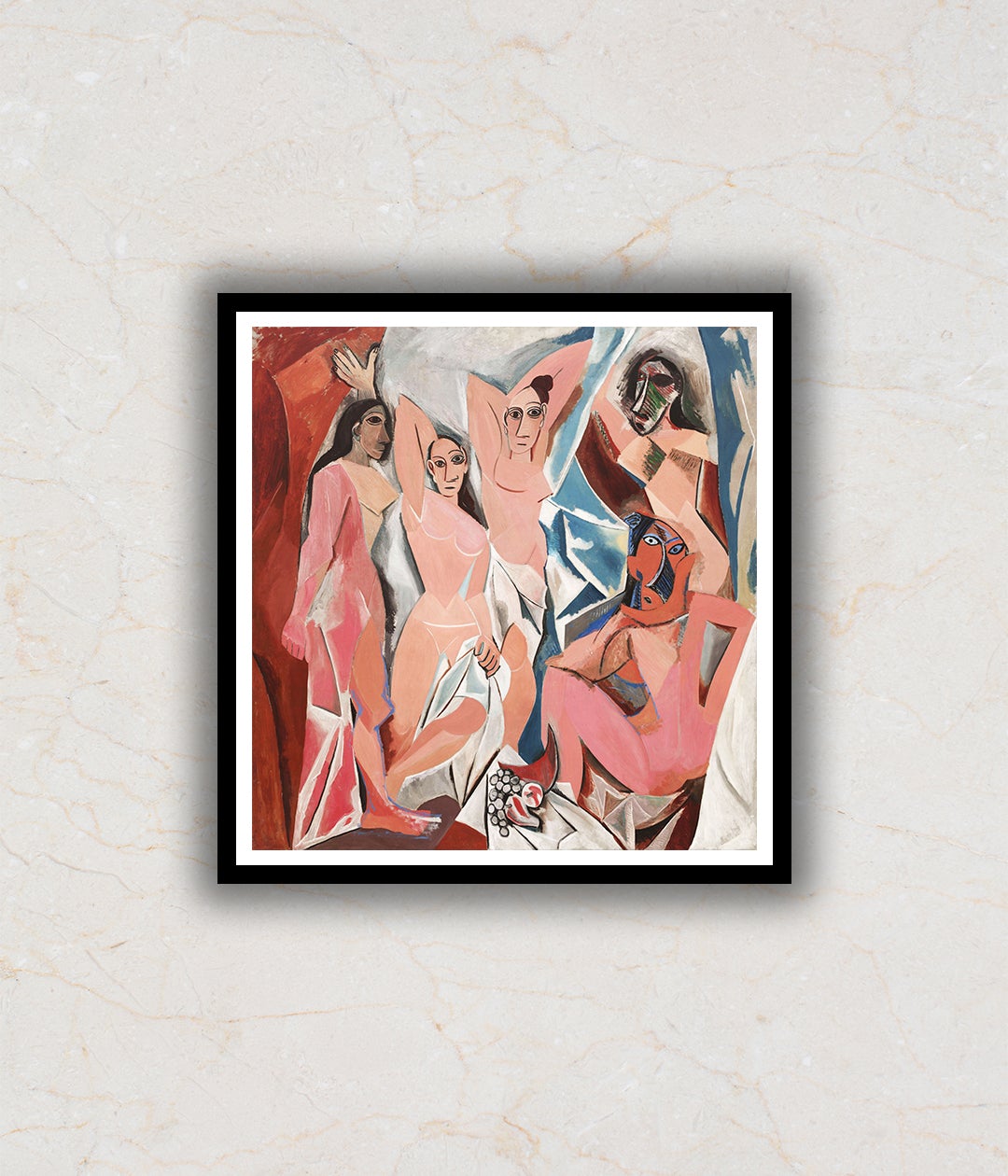 "Les Demoiselles d'avignon Modern Abstract Painting Artwork For Home Wall D•À__cor by Pablo Picasso"