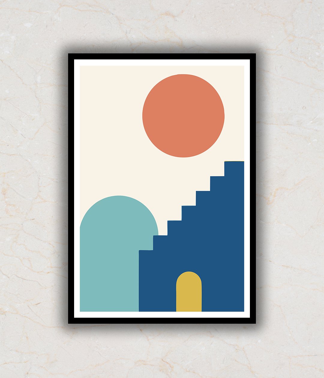 "Sphere of Poetry Abstract Painting"