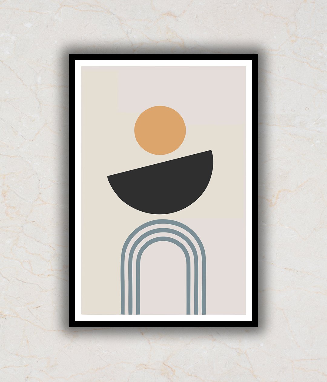 "The Tipping Scale Abstract Painting"