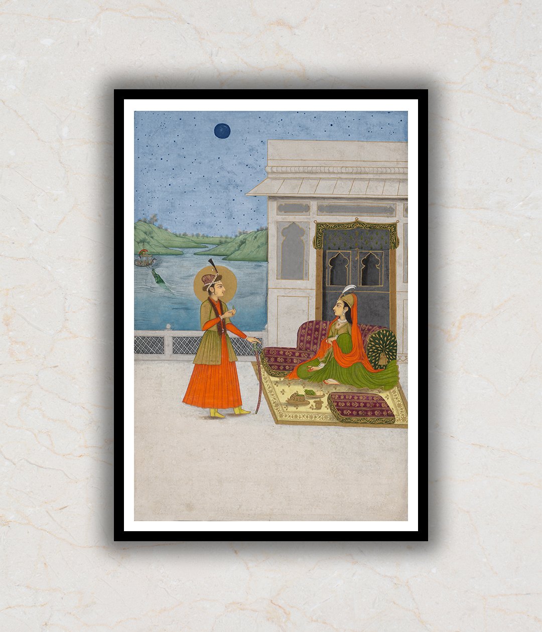 "Forbidden Love Art Painting For Home Wall Art Decor"