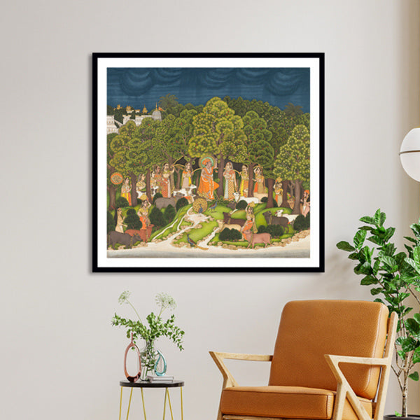 "A Stormy Rendezvous Art Painting For Home Wall Art Decor"