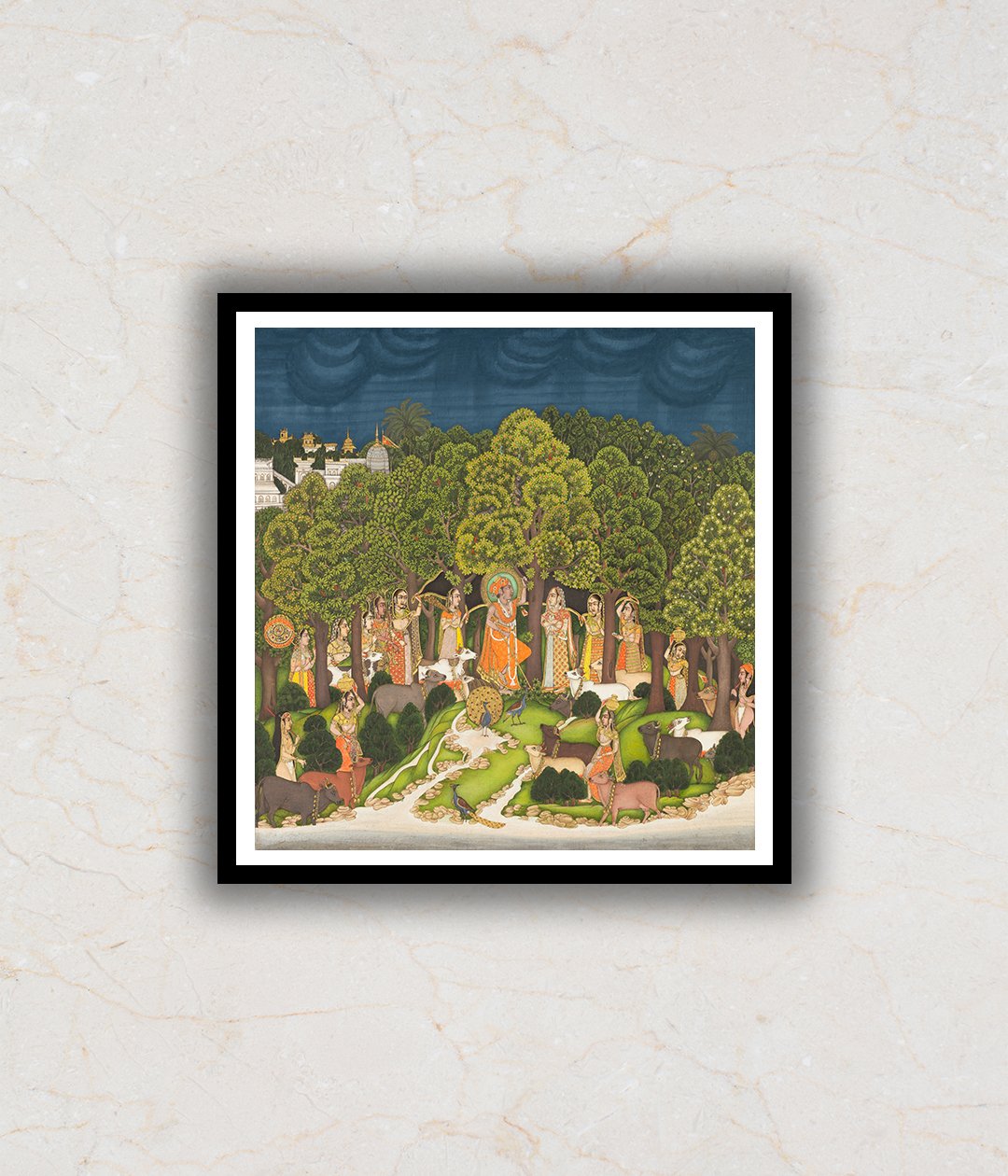 "A Stormy Rendezvous Art Painting For Home Wall Art Decor"
