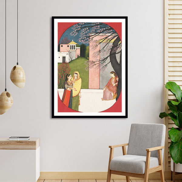"A Woman Yearning for Love Art Painting For Home Wall Art Decor"