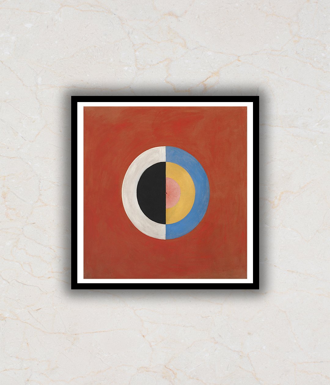 "Hilma Klint Svanen Abstract Painting"