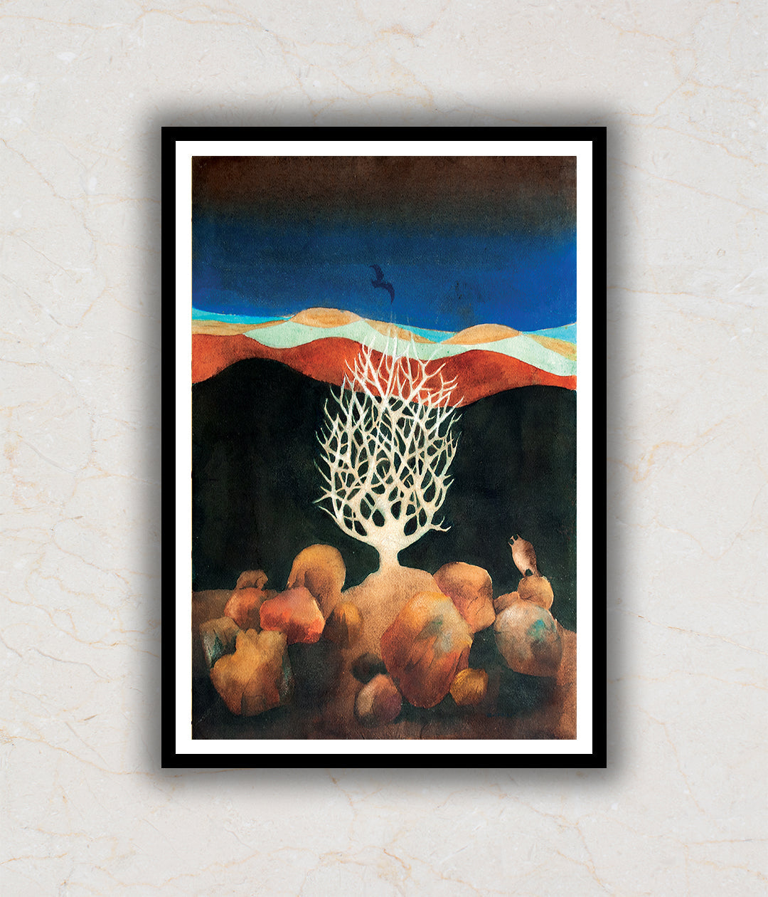 "Haze Landscape Painting by Saroop Bhatia"