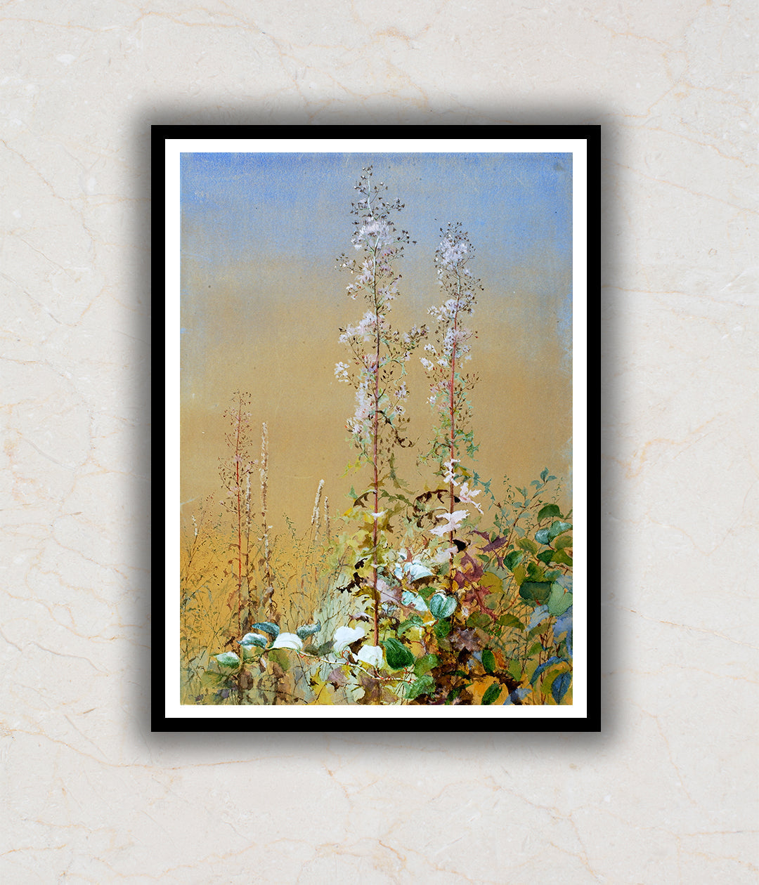 "Floral Painting by Fidelia Briges"