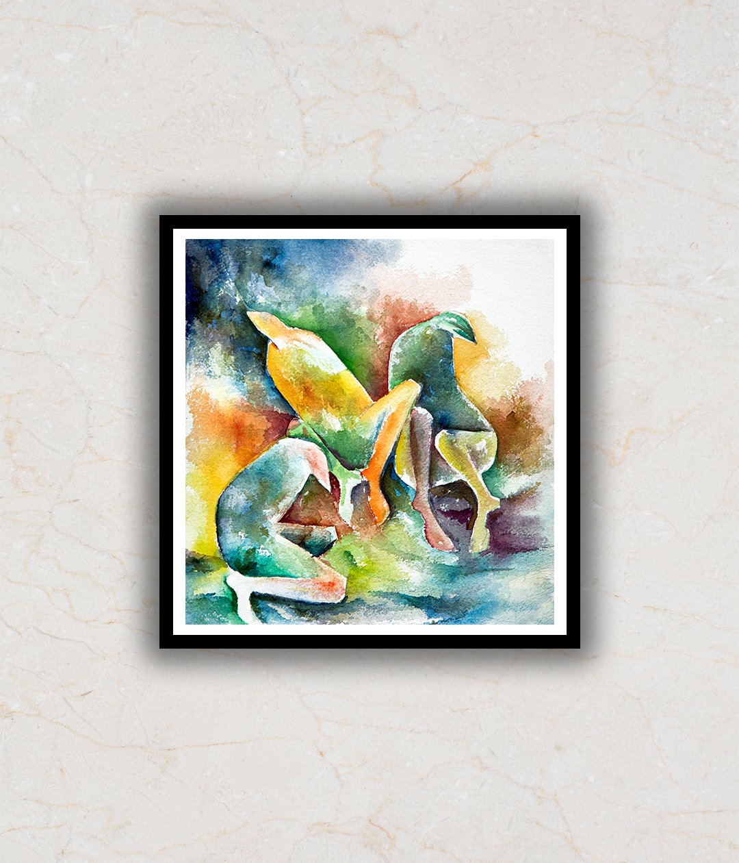 "Bliss Abstract Wall Art"