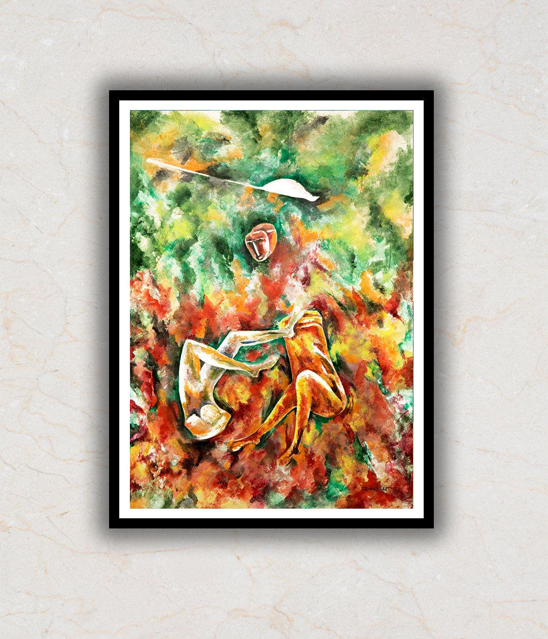 "Vicious Love Abstract Art Painting"