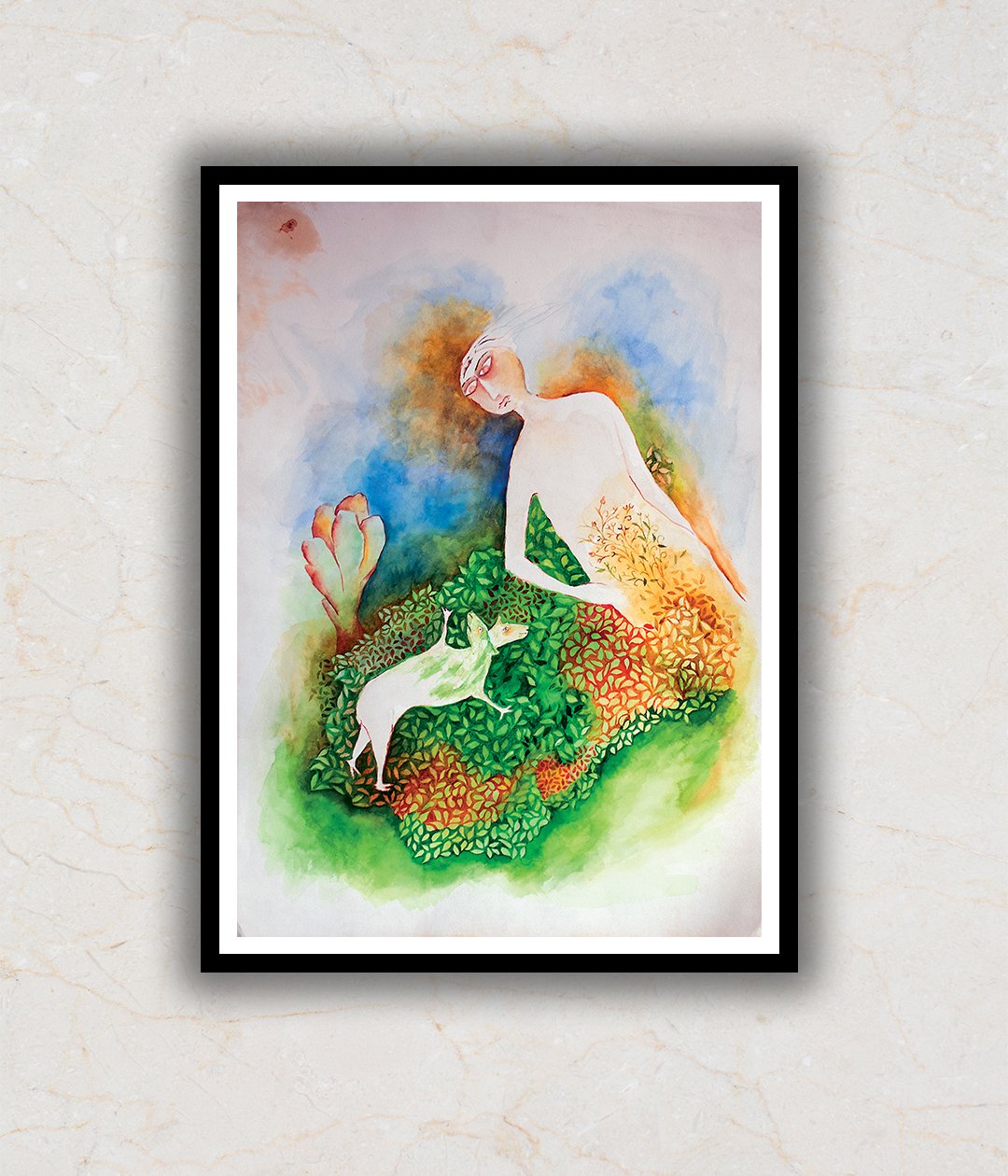 "Into the Wild Abstract Art"