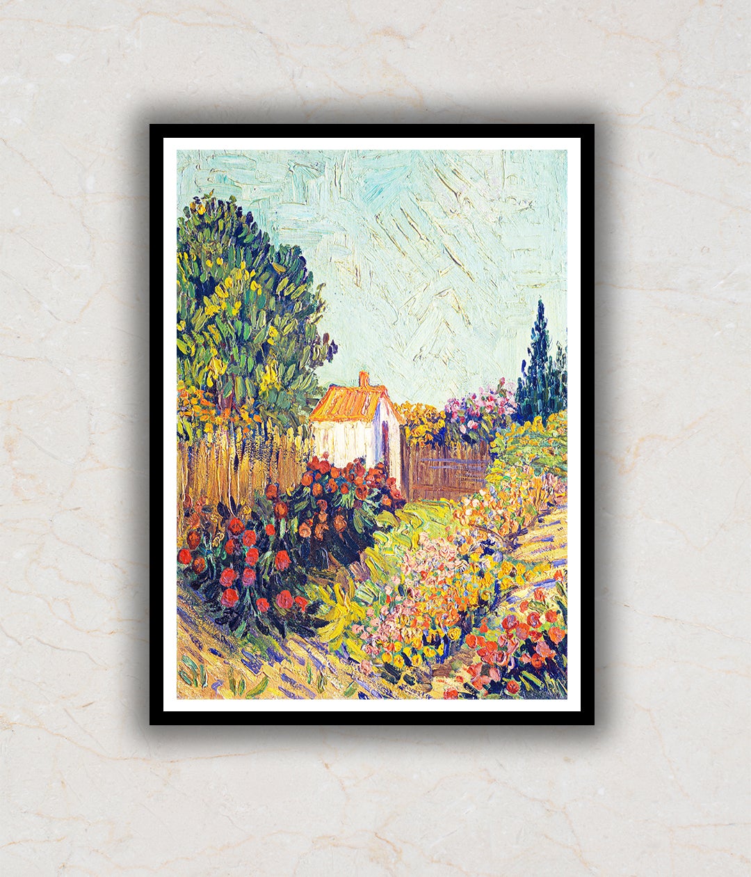 "Landscape Vincent Van Gogh Painting"