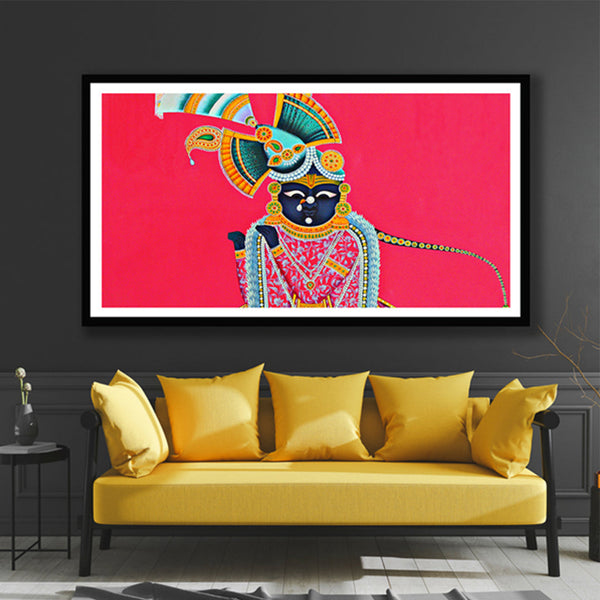 "Contemporary Shrinath Ji Pichwai Painting 1"