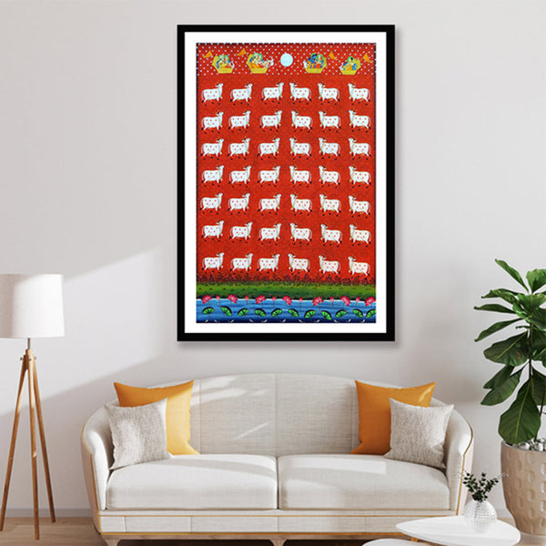 "Cows Pichwai Paintin8"