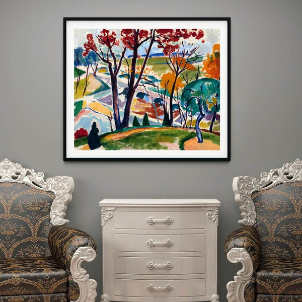 "h lyman - Landscape, Bridge, Huntingdon Valley 1"