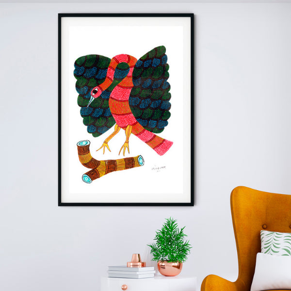 "Bird Gond Painting 2"