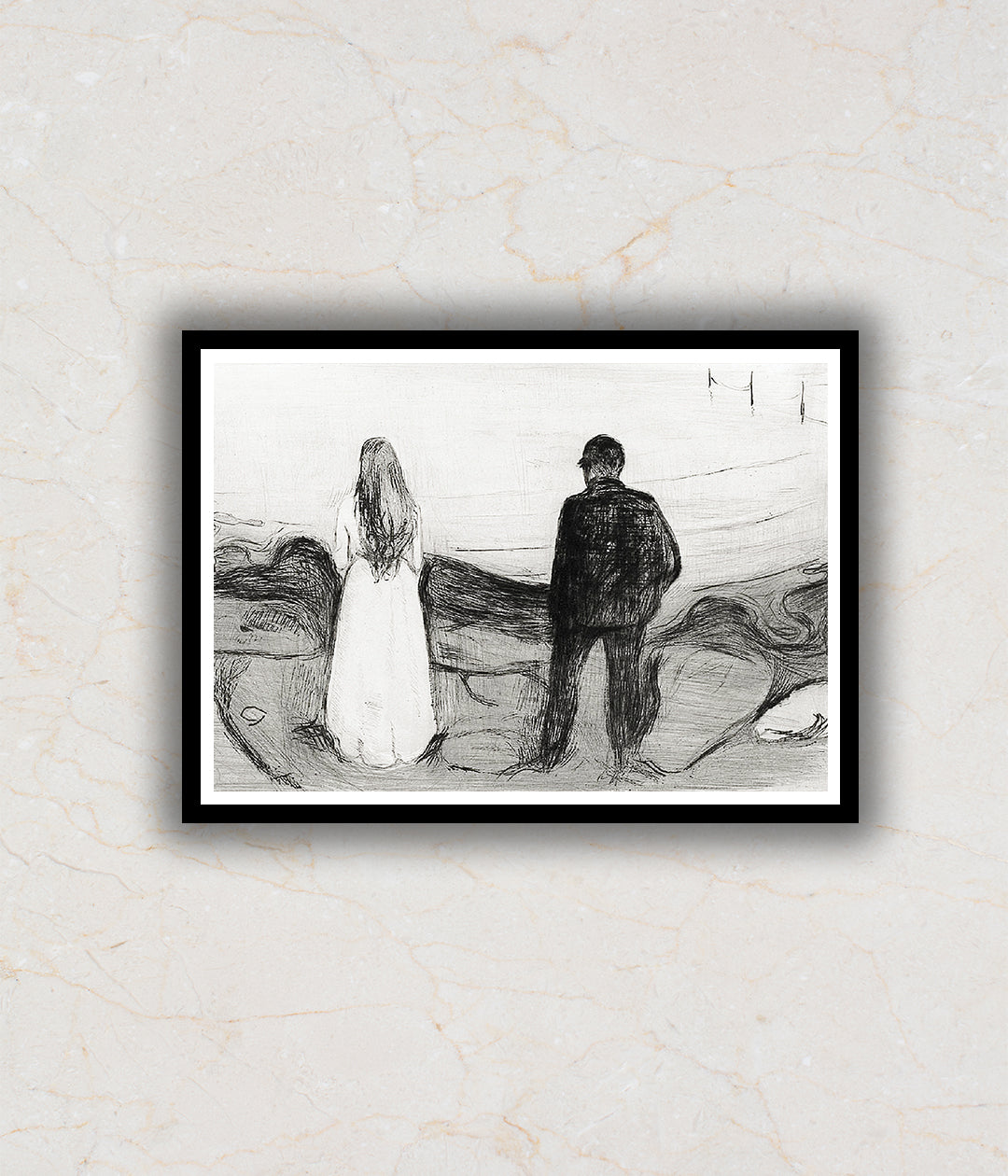 "Two Human Beings. The Lonely Ones (1894)"