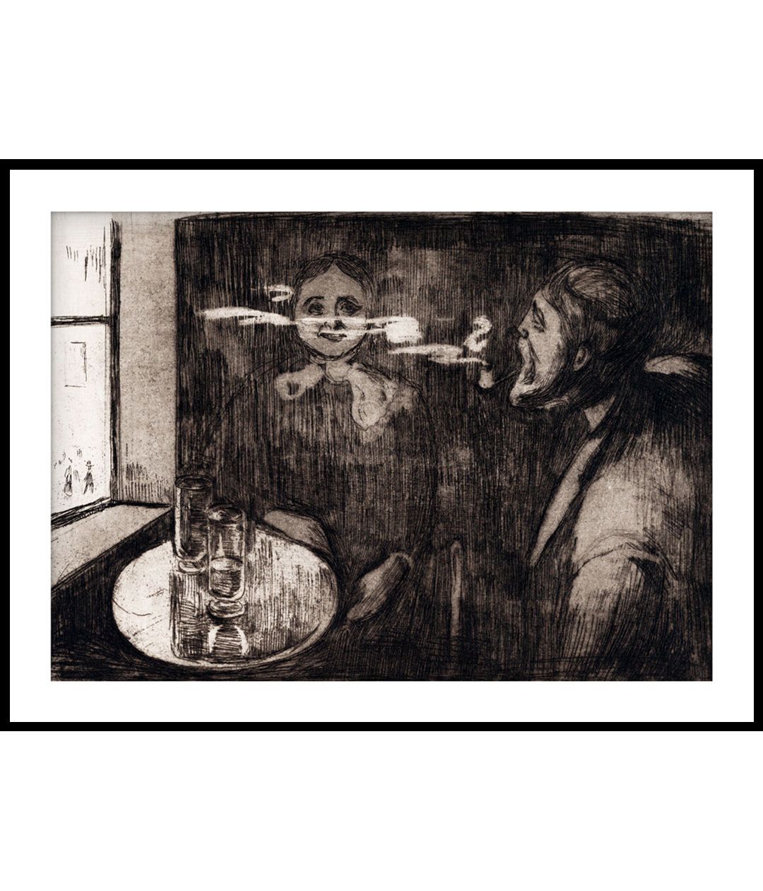 "edvard munch painting - T̻te-ÌÁ-T̻te"