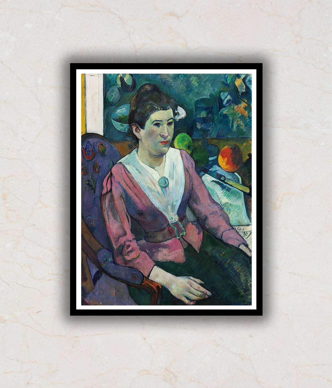 "Woman in front of a Still Life"