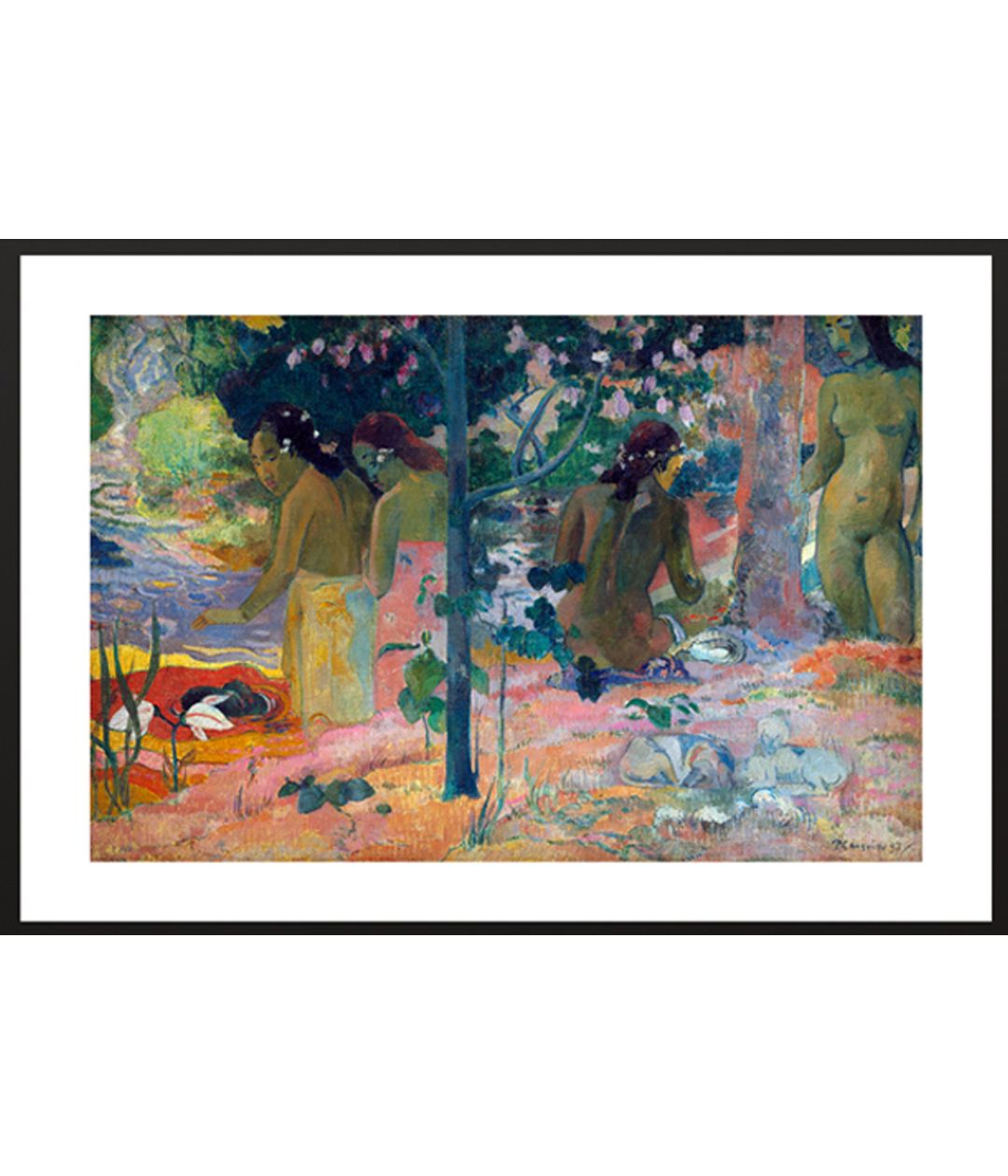 "paul gauguin paining - Breton Girls Dancing"