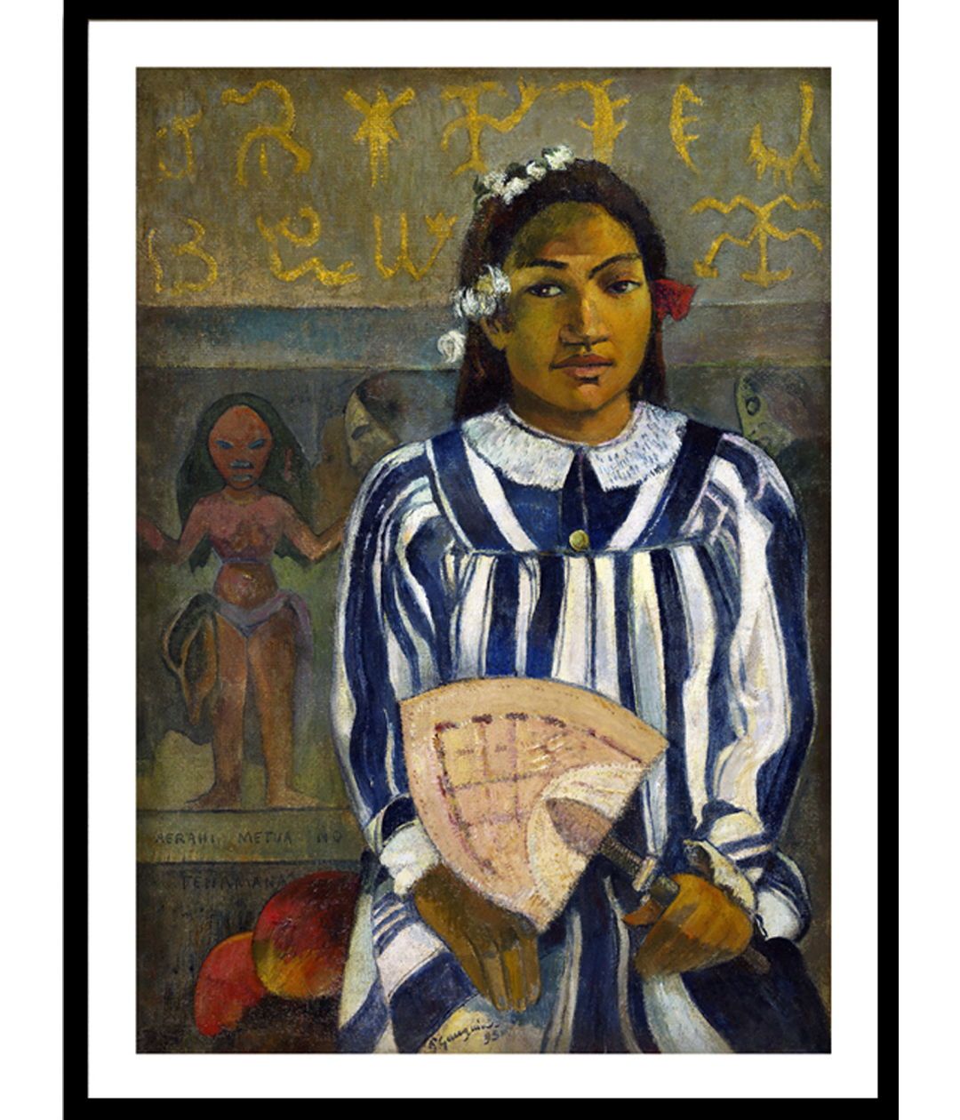 "paul gauguin paining - The Ancestors of Tehamana"