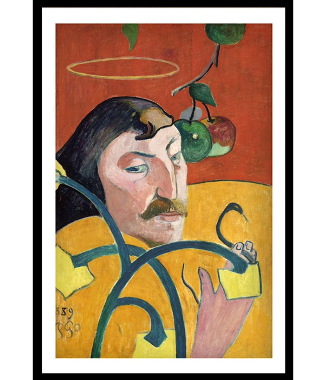 "paul gauguin paining - Self-Portrait (1889)"