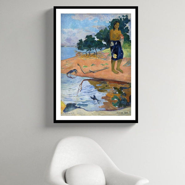 "paul gauguin paining - Haere Pape 1"