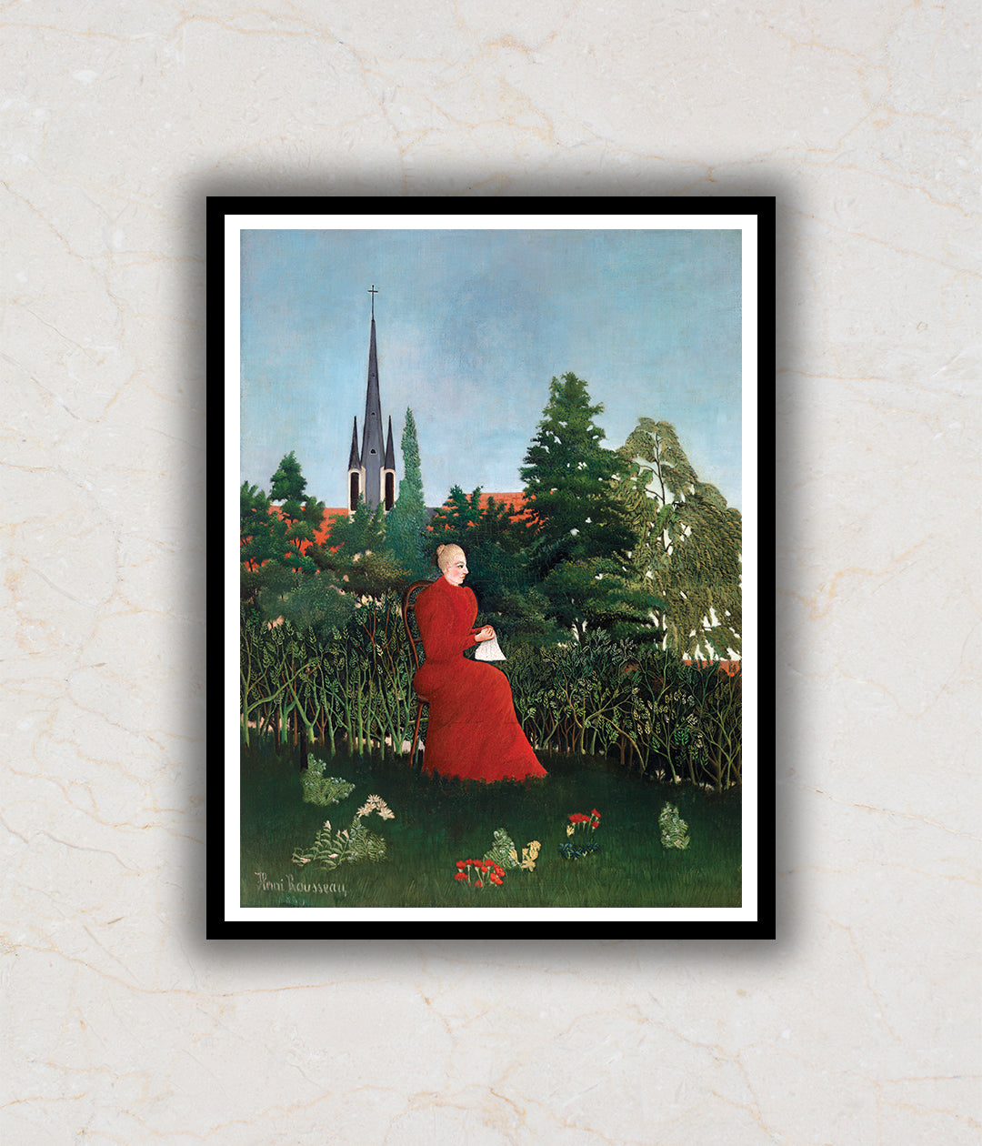 "Portrait of a Woman in a Landscape"