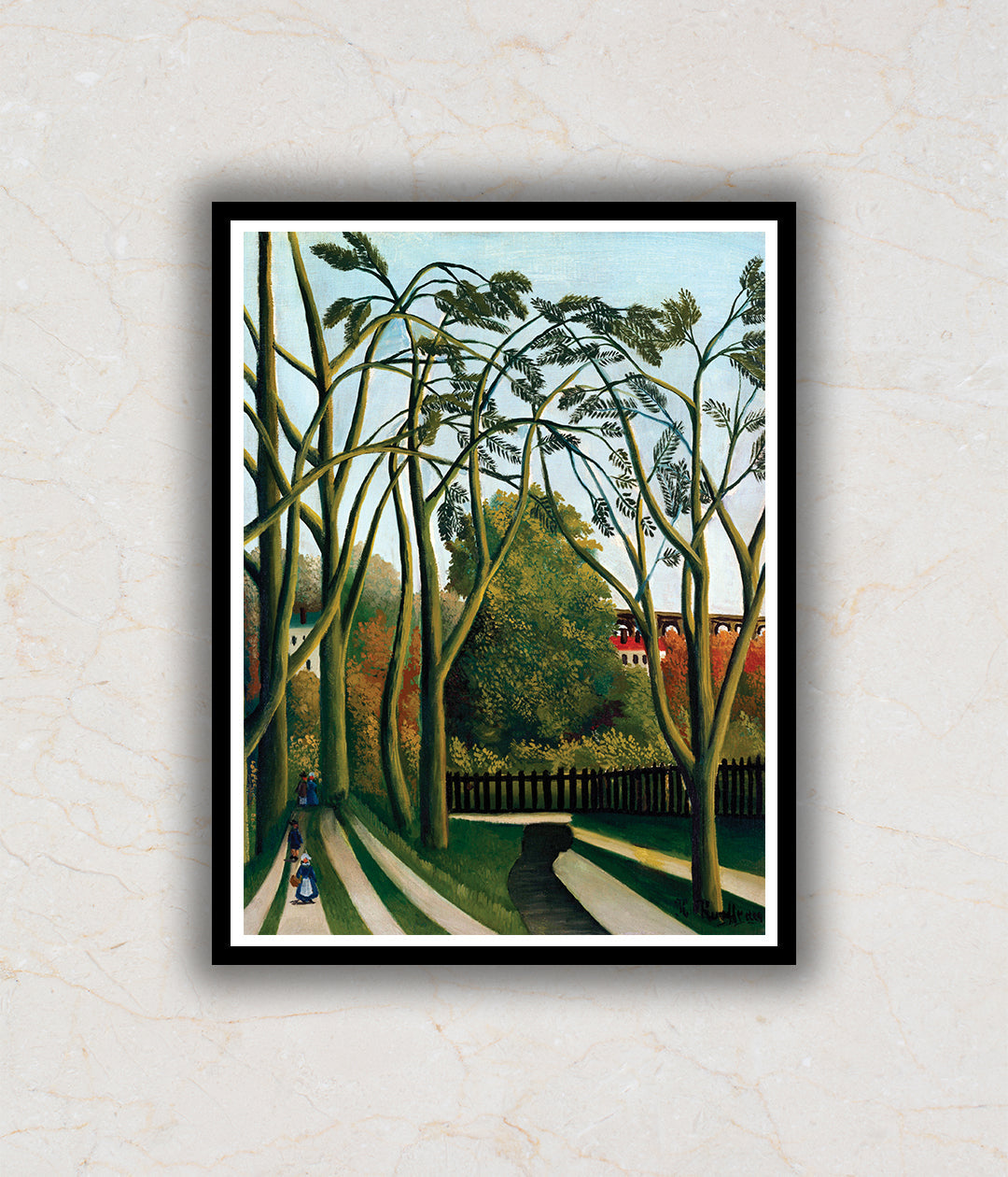 "The Banks of the BiíÂvre near BicíÈtre"