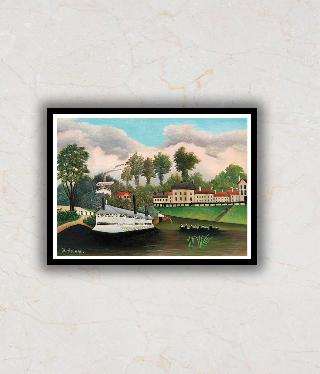 "The Laundry Boat of Pont de Charenton"