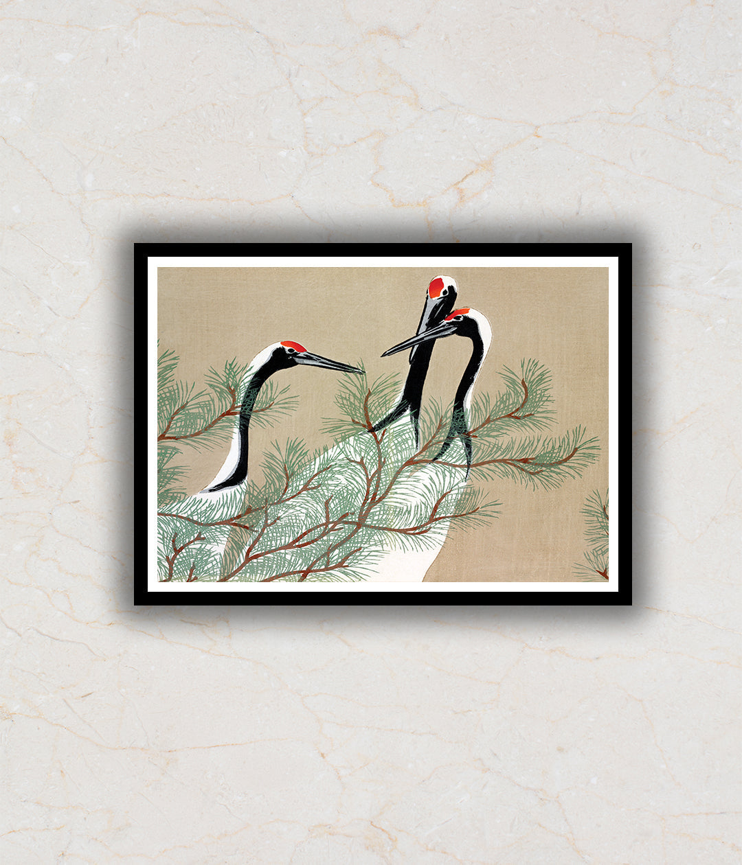 "Cranes from Momoyogusa"