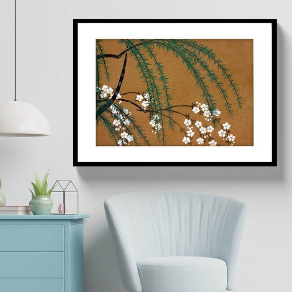 "kamisaka sekka painting - Flowers of a Hundred Generations 1"