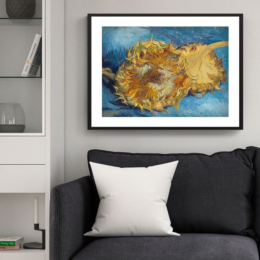 "Sunflowers Vincent Van Gogh Painting 1"