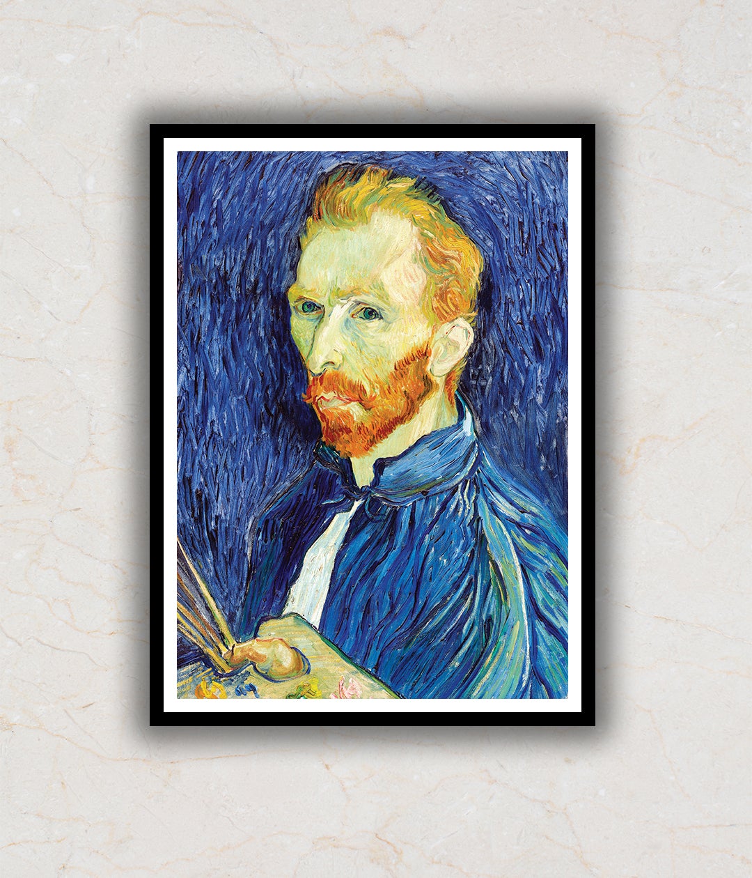 "Self-portrait Vincent Van Gogh Painting"
