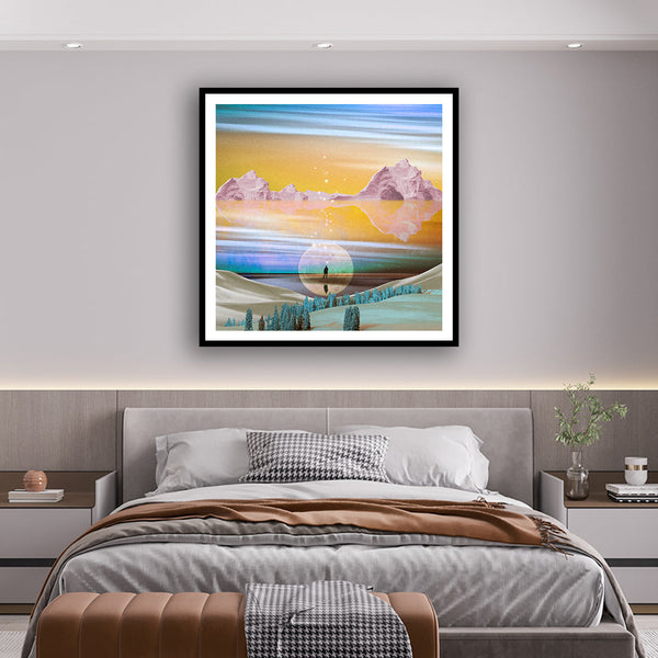 "Parallel Universe illustration Art painting For Home wall Decor"