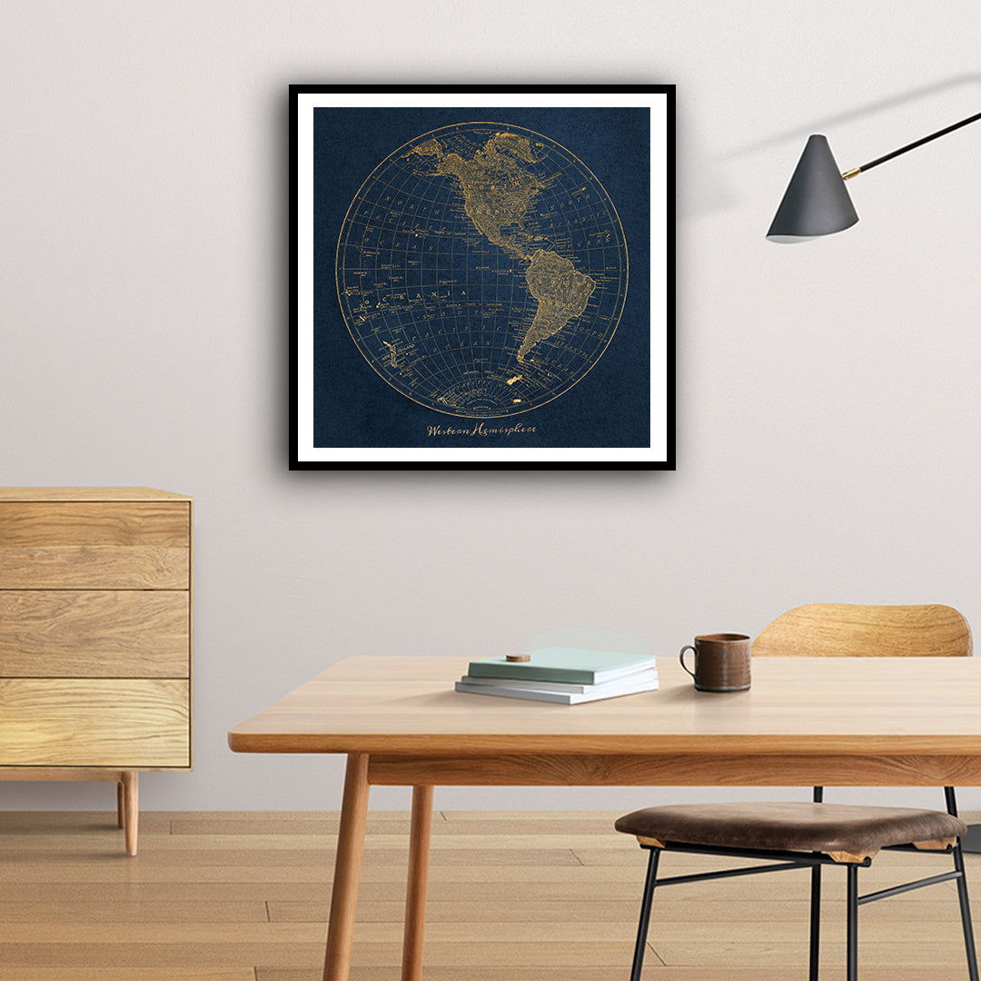 "The World is Yours illustration Art painting For Home wall Decor"