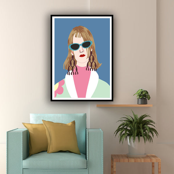 "Reckless Boho Art Painting For Home Wall Art Decor"