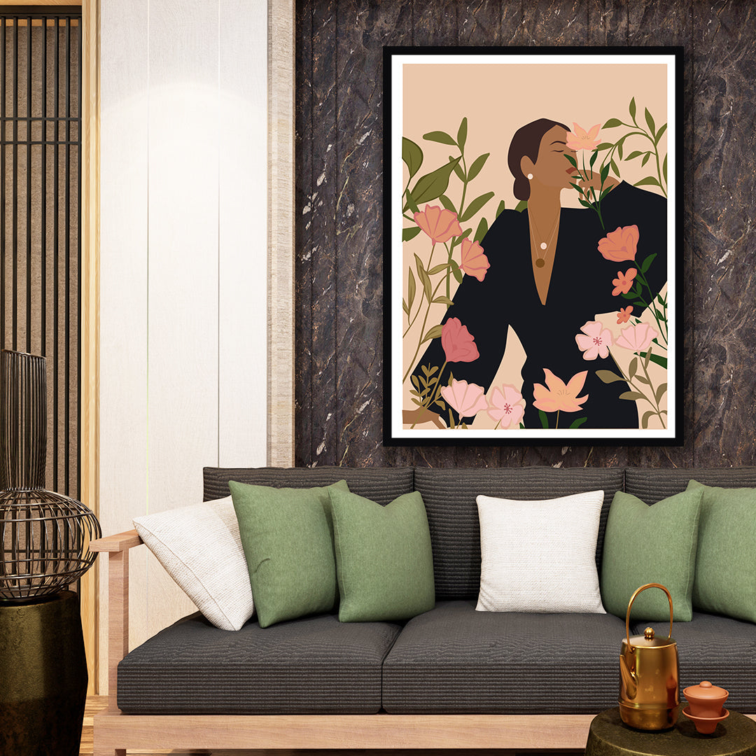"Moment of Love Boho Art Painting For Home Wall Art Decor"