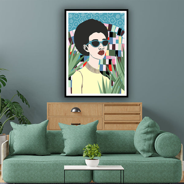 "Beats of Reggae Boho Art Painting For Home Wall Art Decor"