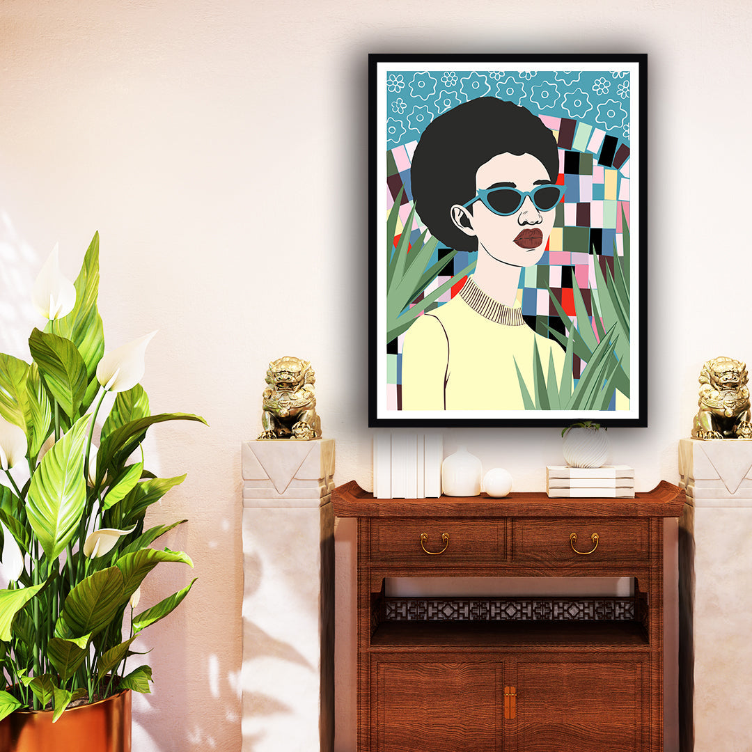 "Beats of Reggae Boho Art Painting For Home Wall Art Decor"