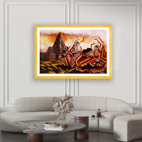 "Divine Entropy Artwork Painting by Bharath For Home Wall D•À__cor"